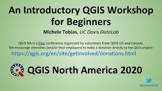 An Introductory QGIS Workshop for Beginners [upl. by Sherrill]