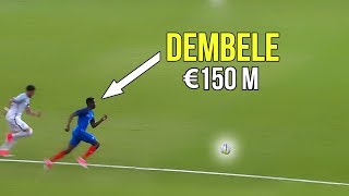 The match that made Barcelona buy Ousmane Dembélé because of his crazy skills amp goals  €150 million [upl. by Nahej]