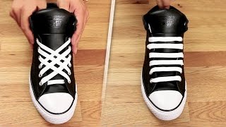 5 Coolest Ways To Tie Shoe Laces [upl. by Wappes993]