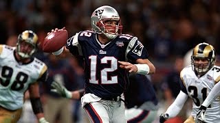 Super Bowl XXXVI Rams vs Patriots highlights [upl. by Olva]