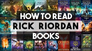 How to Read Rick Riordans Riordanverse Books [upl. by Hiram571]