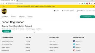How to Delete UPS account [upl. by Rozelle244]