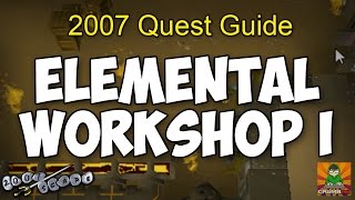 Runescape 2007 Elemental Workshop I Quest Guide [upl. by Chevalier16]