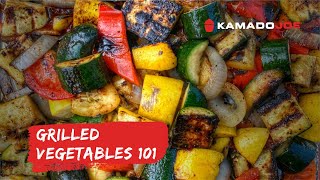 Grilled Vegetables 101  Chef Eric Recipe [upl. by Aramal]