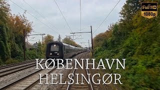 Train Drivers View Copenhagen to Helsingør Part 2 of 2 [upl. by Acirre]