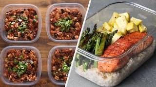 5 Easy amp Healthy Meal Prep Recipes [upl. by Rosenfeld]