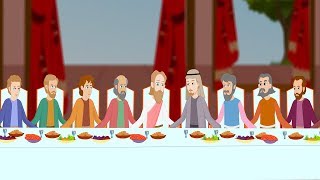 The Last Supper Holy Tales Bible Stories  Old Testament [upl. by Derfniw]