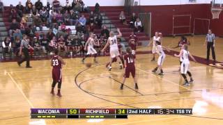 High School Girls Basketball Waconia vs Richfield [upl. by Hieronymus]