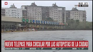 Nuevo telepase para circular por las autopistas de la Ciudad de Buenos Aires [upl. by Eladnor]