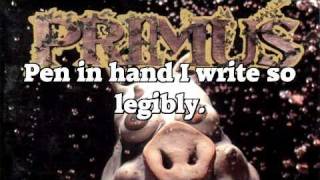 Primus  Nature Boy LYRICS [upl. by Seka]