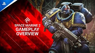 Warhammer 40000 Space Marine 2  Gameplay Overview Trailer  PS5 Games [upl. by Mckenzie19]