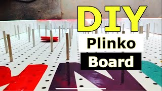 How To Make A Plinko Board [upl. by Joletta]