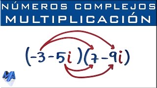 Multiplicación de números complejos  Ejemplo 1 [upl. by Rizas]