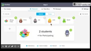 Class Dojo Tutorial [upl. by Kahle]