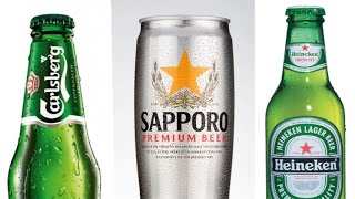 Top 10 Best Global Beers [upl. by Ayekam]