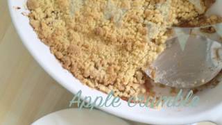 Apple Crumble  Easy recipe [upl. by Devlen]