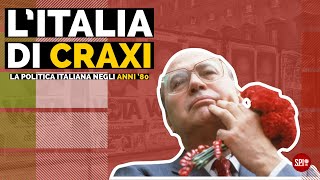 L’Italia di Craxi la politica italiana negli anni ‘80 [upl. by Mayne]