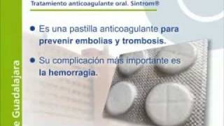 Tratamiento anticoagulante oral Sintrom [upl. by Adnam]