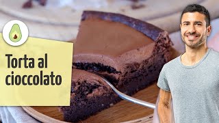 TORTA AL CIOCCOLATO solo 80 calorie a fetta Ricetta magra e leggera [upl. by Nama]