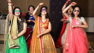 Sisters Dancing at Ladies Sangeet  Indian Wedding Dance Video  Choreography By Step2Step [upl. by Nnoryt718]