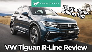 Volkswagen Tiguan RLine 2021 review  Chasing Cars [upl. by Roshan950]