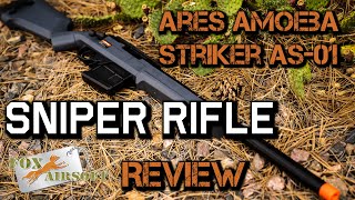 ARES Amoeba Striker AS01 Sniper Rifle overview  Fox Airsoft [upl. by Sande]