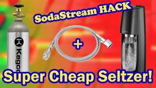 Never Pay to make Seltzer water again in the long run Sodamod Sodastream [upl. by Leff]