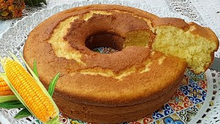 BOLO DE MILHO FOFINHO COM MILHO DE ESPIGA  RECEITA FÁCIL [upl. by Chong]