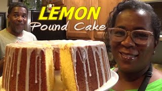 Lemon Pound Cake  Brings Back Childhood Memories Of My Mom Baking🥰  PoundCakeQueen👑 [upl. by Halihs109]