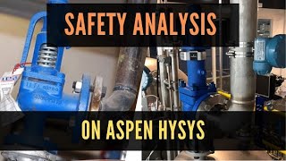 How to Size PSV on Aspen HYSYS  Hysys Safety Analysis  Pressure Relief Devices [upl. by Hinze116]