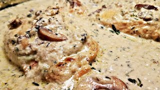 Creamy Garlic Chicken Breast Recipe [upl. by Nevram714]