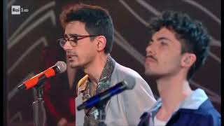 Fulminacci e Valerio Lundini  Sanremo 2021  Penso positivo [upl. by Aietal]