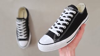 HOW TO LACE CONVERSE BEST WAY [upl. by Aleahpar789]