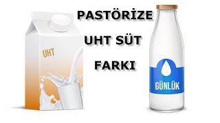 UHT VE PASÖRİZE SÜT FARKI NEDİR [upl. by Gagnon]