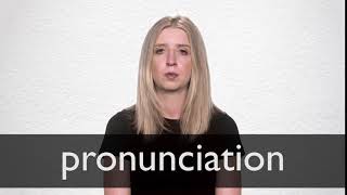 How to pronounce PRONUNCIATION in British English [upl. by Adnalro]