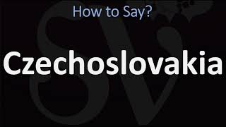 How to Pronounce Czechoslovakia CORRECTLY [upl. by Ahseikal]