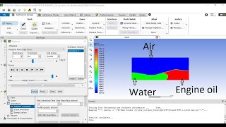 Multiphase Flow VOF by Ansys [upl. by Charlene]