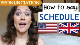 How to Pronounce SCHEDULE US UK amp Australian pronunciation [upl. by Emarie96]