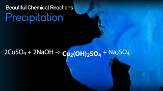 Beautiful Chemical Reactions  Precipitation [upl. by Fayina70]