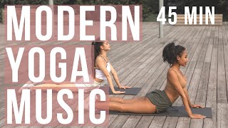 Modern yoga music for exercise and vinyasa practice 45 min of yoga movement music by Songs Of Eden [upl. by Naitsyrk882]