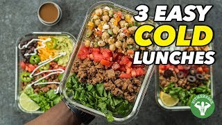 3 Easy Cold Lunches to Mix amp Match [upl. by Assirrem]