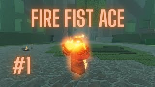 Deepwoken Fire Fist Ace Build Progression 1 [upl. by Lerud461]