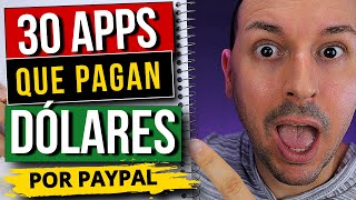 30 Apps Que Te Pagan Automaticamente Sin Hacer Nada 🚀 Ganar Dinero En Paypal [upl. by Edyak]