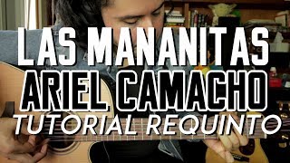 Las Mañanitas  estilo Ariel Camacho  Tutorial  REQUINTO  Como tocar en Guitarra [upl. by Sukram]