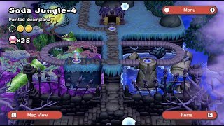 Soda Jungle 4 Secret Exit  How to get to the Soda Jungles Boss in New Super Mario Bros U Deluxe [upl. by Lodie]