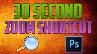 Photoshop CC  How to Zoom Using Shortcut [upl. by Dlareme]