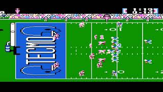 Tecmo Super Bowl NES  BEST GAME EVER  PERFECT BOWL [upl. by Onra]