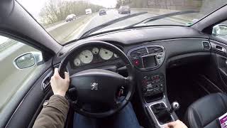 Peugeot 607 22 HDi 2004  POV Drive [upl. by Rorke]