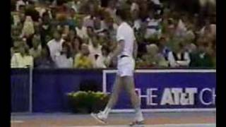 John Mcenroe goes ballistic at the umpire [upl. by Notrem]