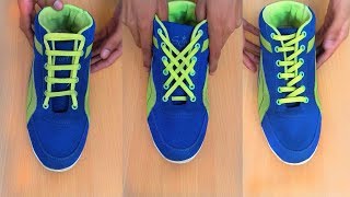 5 Awesome Ways To Lace Your Shoes [upl. by Eanrahs]